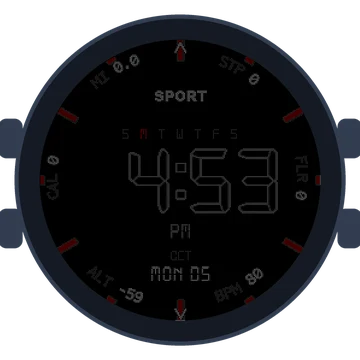 Digital Data Dial Gen3 fēnix 9 Pro