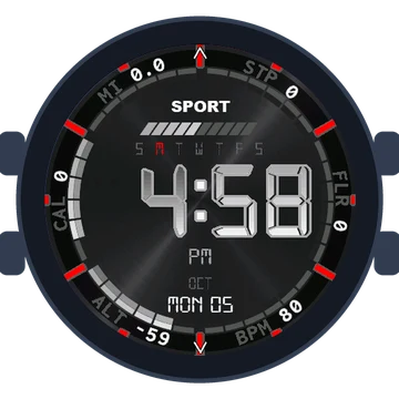 Digital Data Dial Gen3 Forerunner 265