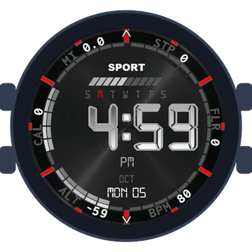 Digital Data Dial Gen3 Forerunner 265s