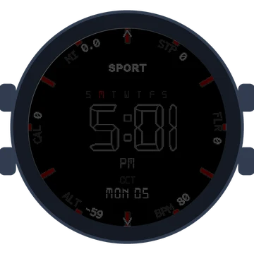 Digital Data Dial Gen3 Forerunner 570