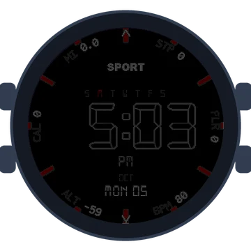Digital Data Dial Gen3 Forerunner 965