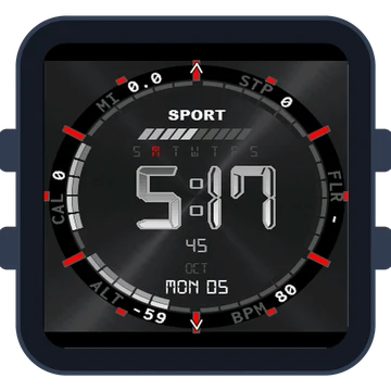 Digital Data Dial Gen3 Venu Sq 2