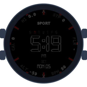Digital Data Dial Gen3 vívoactive 5
