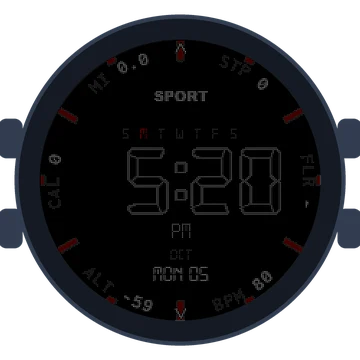 Digital Data Dial Gen3 vívoactive 6