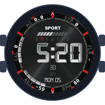 Digital Data Dial Gen3 vívoactive 6