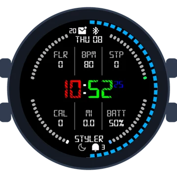 Digital Data Styler #1 Gen3 – fēnix 8 47mm