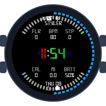 Digital Data Styler #2 Gen3 – fēnix 8 47mm