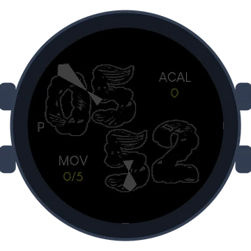 Hair Style Gen3 fēnix 8 Pro