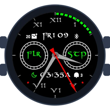 Roman Style No.1 Gen3 fēnix 6X Pro