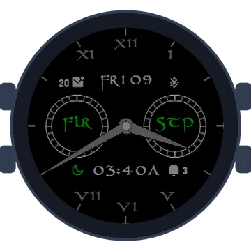 Roman Style No.1 Gen3 fēnix 8