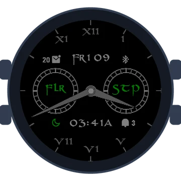 Roman Style No.1 Gen3 fēnix 8 Pro