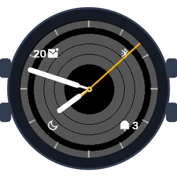 Just Simple Analog Activity Gen3 Forerunner 245