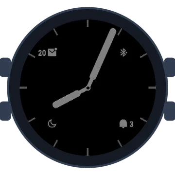 Just Simple Analog Activity Gen3 Forerunner 265