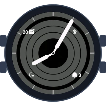 Just Simple Analog Activity Gen3 – Instinct 3 AMOLED 45mm