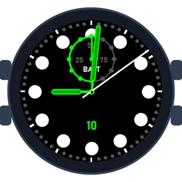 Just Simple Analog Circles Gen3 – fēnix 7