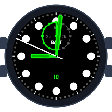 Just Simple Analog Circles Gen3 – fēnix 8 47mm