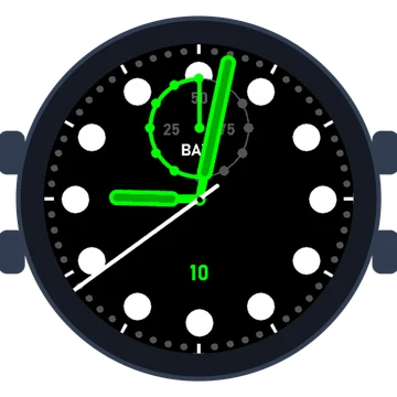 Just Simple Analog Circles Gen3 fēnix 8 Pro