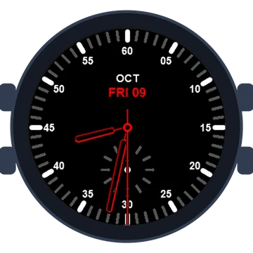 Just Simple Analog Explorer Gen3 fēnix 6X Pro