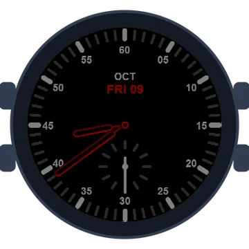 Just Simple Analog Explorer Gen3 fēnix 8 Pro