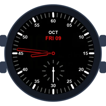 Just Simple Analog Explorer Gen3 – Instinct 3 AMOLED 45mm