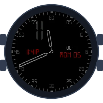 Just Simple Analog Figures Digital Gen3 epix (Gen 2)