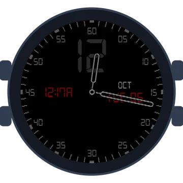 Just Simple Analog Figures Digital Gen3 Venu Mercedes-Benz Collection