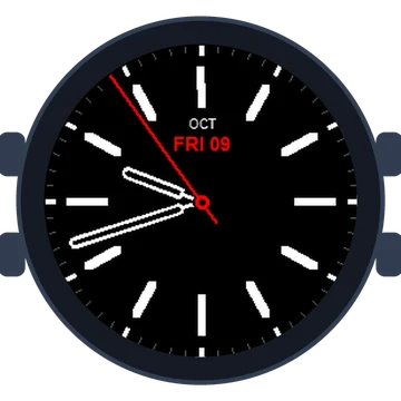 Just Simple Analog Lines Gen3 fēnix 5