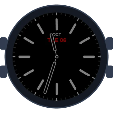 Just Simple Analog Lines Gen3 fēnix 9