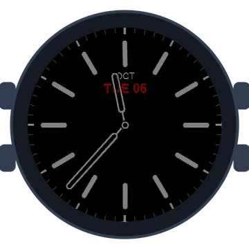 Just Simple Analog Lines Gen3 fēnix E