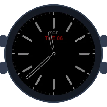 Just Simple Analog Lines Gen3 Forerunner 165