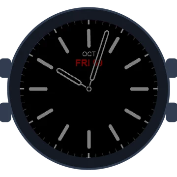Just Simple Analog Lines Gen3 Forerunner 265