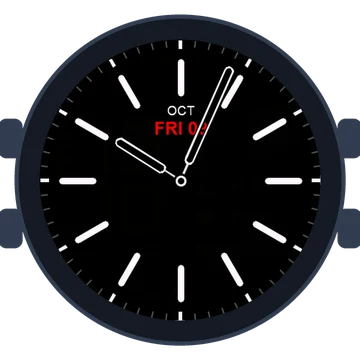 Just Simple Analog Lines Gen3 – Instinct 3 AMOLED 45mm