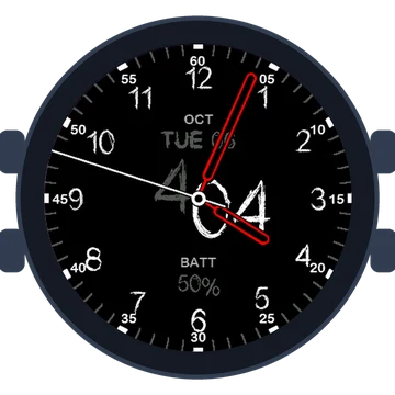 Just Simple Analog Numbers Chalky Gen3 MARQ (Gen 2) Athlete