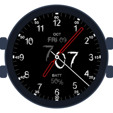 Just Simple Analog Numbers Chalky Gen3 MARQ Driver