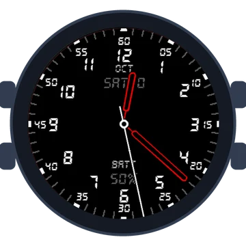 Just Simple Analog Numbers Digital Gen3 Enduro