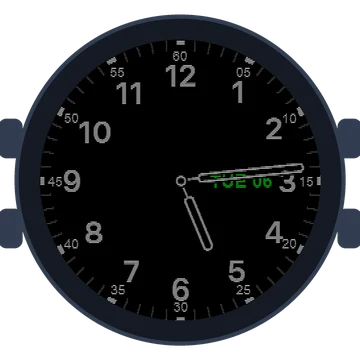 Just Simple Analog Numbers Gen3 epix (Gen 2)