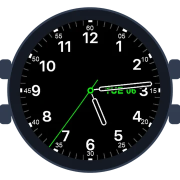 Just Simple Analog Numbers Gen3 epix (Gen 2)