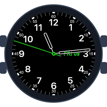 Just Simple Analog Numbers Gen3 fēnix 8 Pro