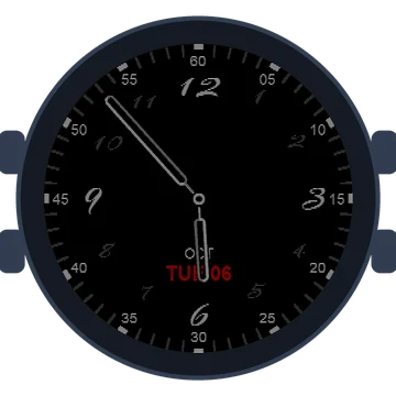 Just Simple Analog Numbers Handwritten Gen3 D2 Mach 2