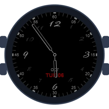 Just Simple Analog Numbers Handwritten Gen3 D2 Mach 2 Pro