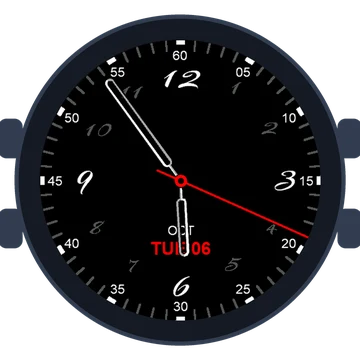 Just Simple Analog Numbers Handwritten Gen3 D2 Mach 2 Pro