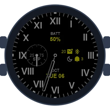Just Simple Analog Numbers Roman Gen3 Approach S70