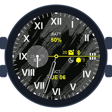 Just Simple Analog Numbers Roman Gen3 Approach S70