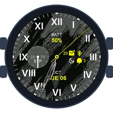 Just Simple Analog Numbers Roman Gen3 D2 Air
