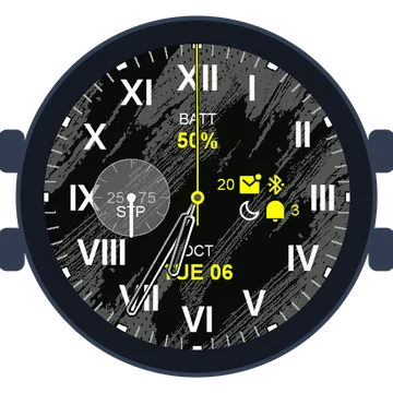 Just Simple Analog Numbers Roman Gen3 D2 Air X10