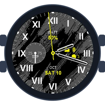 Just Simple Analog Numbers Roman Gen3 D2 Delta