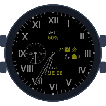 Just Simple Analog Numbers Roman Gen3 D2 Mach 1