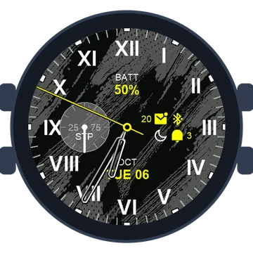 Just Simple Analog Numbers Roman Gen3 D2 Mach 1