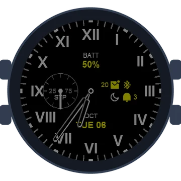 Just Simple Analog Numbers Roman Gen3 D2 Mach 2