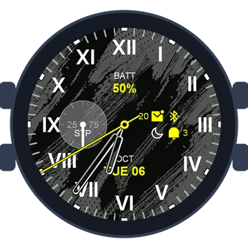 Just Simple Analog Numbers Roman Gen3 D2 Mach 2